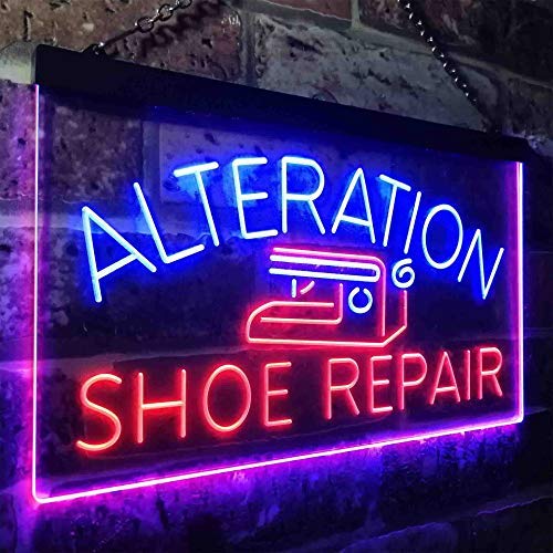 Alteration Shoe Repair LED Light Sign - Way Up Gifts