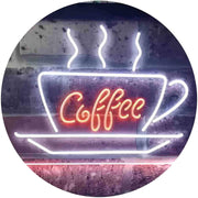 Coffee Cup LED Light Sign - LED Gift Works