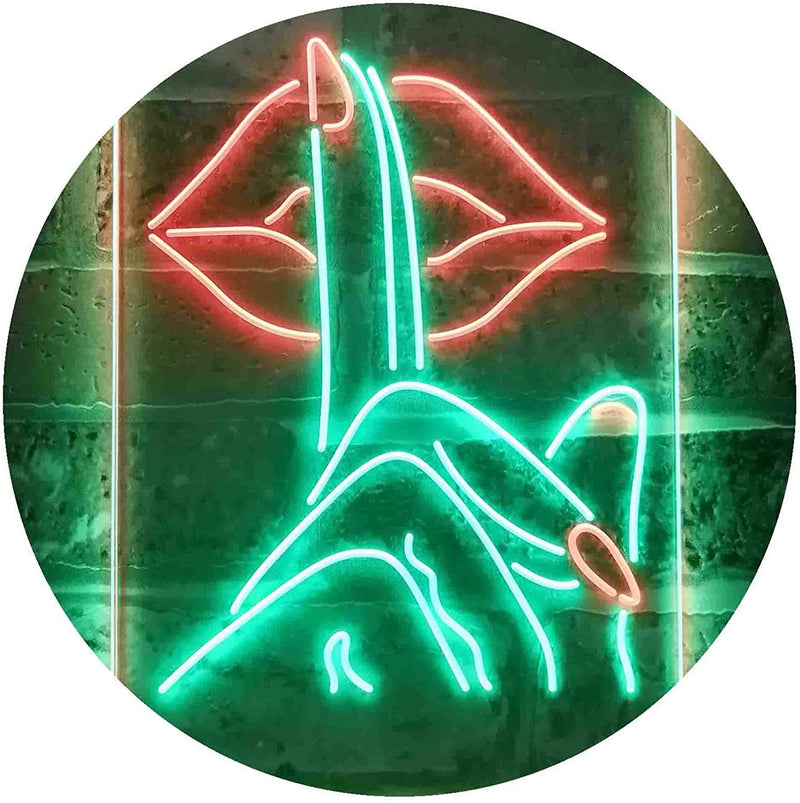 Finger Nail On Lip Beauty Salon LED Light Sign - LED Gift Works