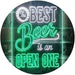 Best Beer is an Open One LED Light Sign - Way Up Gifts