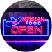 Restaurant Mexican Food Open LED Light Sign - Way Up Gifts