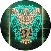 Lion Art Decor LED Light Sign - LED Gift Works