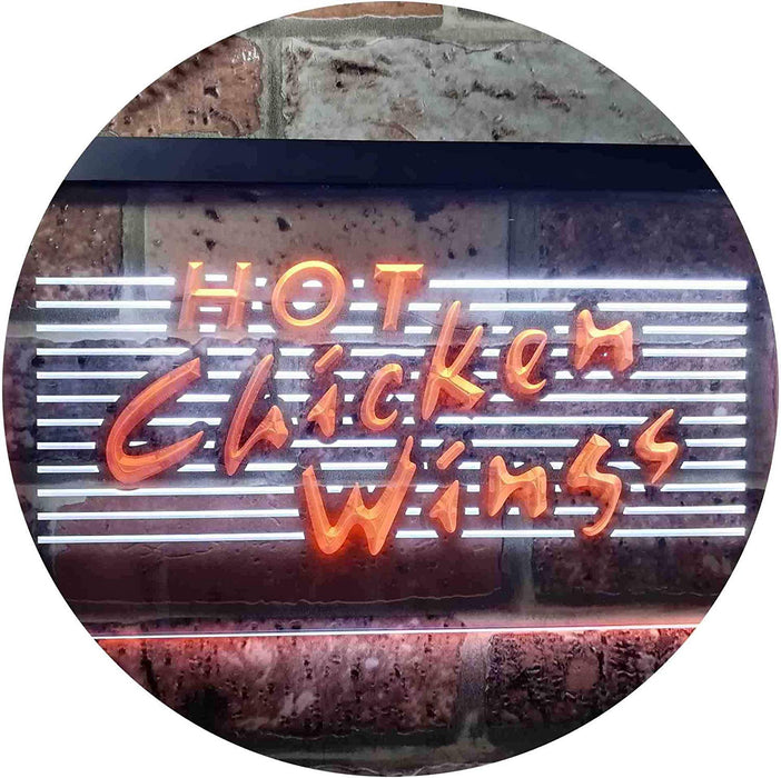 Hot Chicken Wings LED Light Sign - Way Up Gifts