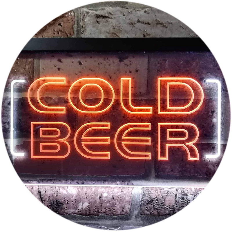 Cold Beer LED Light Sign - LED Gift Works