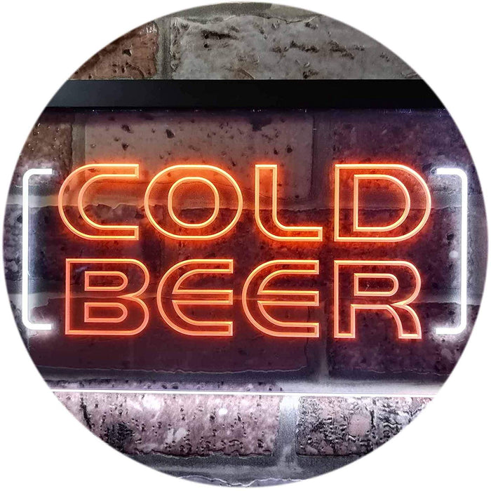 Cold Beer LED Light Sign - Way Up Gifts