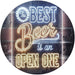 Best Beer is an Open One LED Light Sign - Way Up Gifts