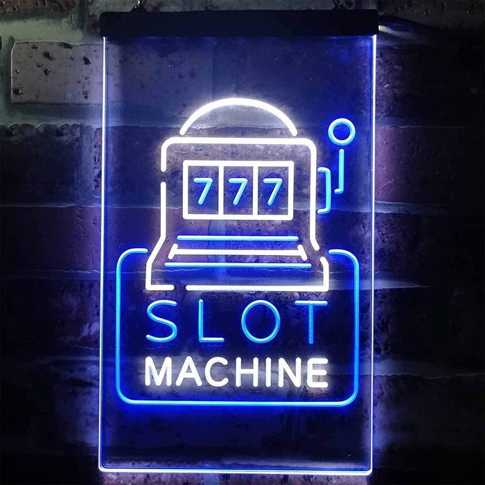Casino Gambling Slot Machine LED Light Sign - Way Up Gifts