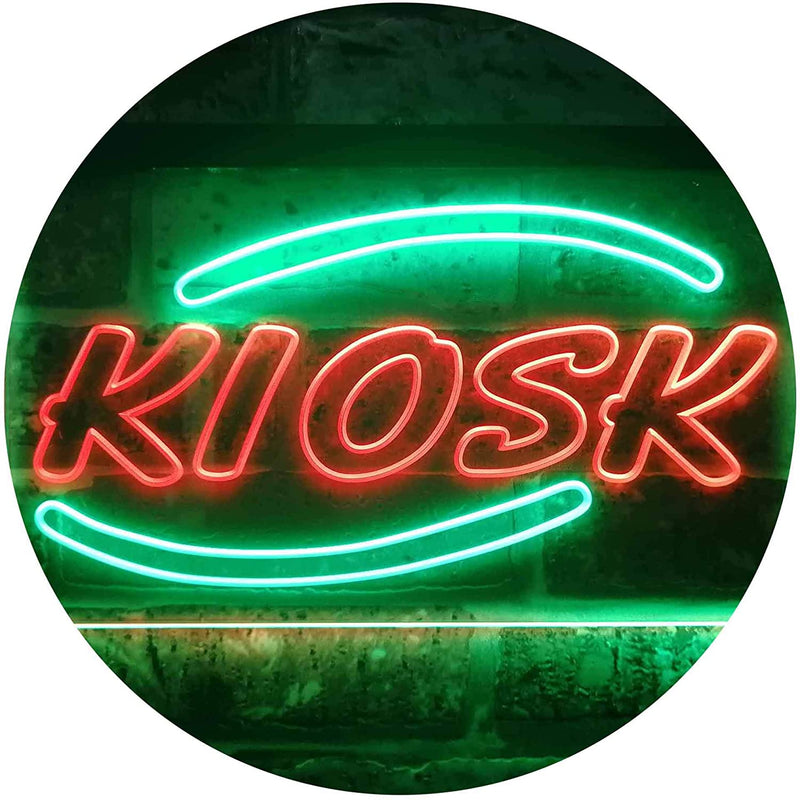 News Stand Ticket Booth Kiosk LED Light Sign - LED Gift Works