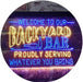 Backyard Bar Welcome Home Bar LED Light Sign - Way Up Gifts
