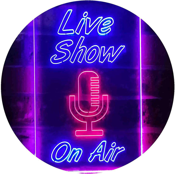 Live Show On Air LED Light Sign - Way Up Gifts