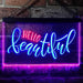 Hello Beautiful LED Light Sign - Way Up Gifts