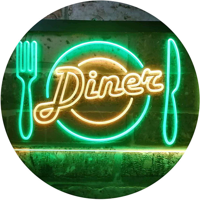 Diner LED Light Sign - Way Up Gifts