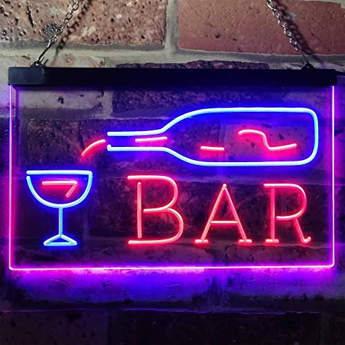 Wine Bar LED Light Sign - LED Gift Works