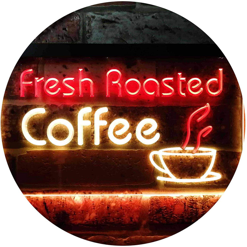 Fresh Roasted Coffee LED Light Sign - LED Gift Works