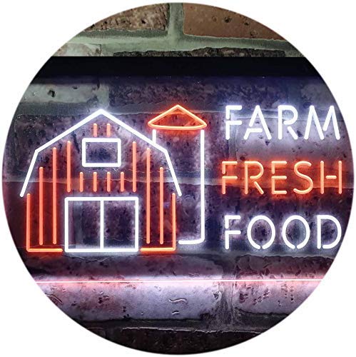 Farm Fresh Food LED Light Sign - Way Up Gifts