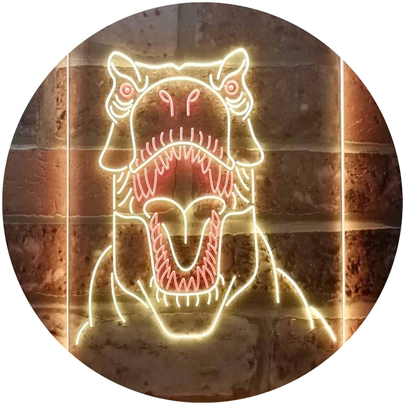 Dinosaur T-Rex LED Light Sign - LED Gift Works