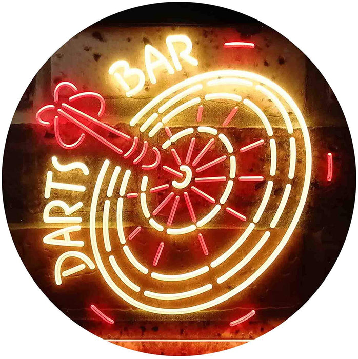 Darts Bar LED Light Sign - Way Up Gifts