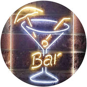 Cocktail Glass Bar LED Light Sign - LED Gift Works
