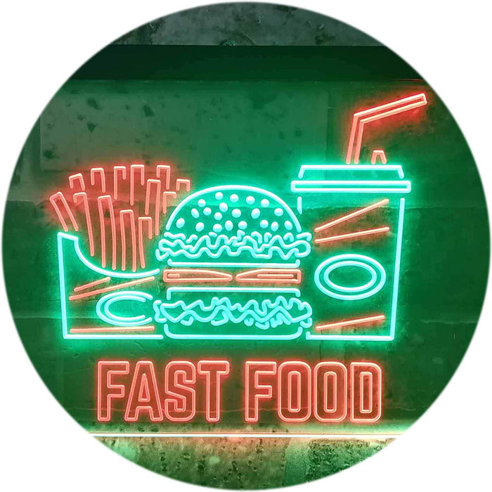 Fast Food LED Light Sign - Way Up Gifts