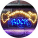 Guitars Rock Music LED Light Sign - Way Up Gifts