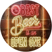 Best Beer is an Open One LED Light Sign - LED Gift Works
