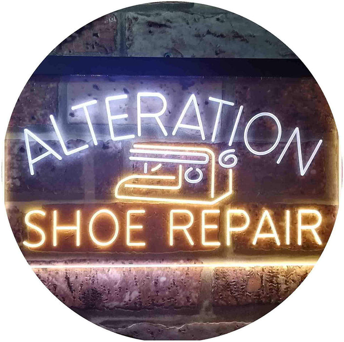 Alteration Shoe Repair LED Light Sign - Way Up Gifts