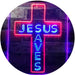 Jesus Saves LED Light Sign - Way Up Gifts