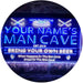 Personalized Sports Hockey Theme Man Cave LED Light Sign - Way Up Gifts