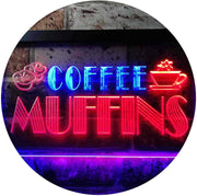 Bakery Coffee Muffins LED Light Sign - LED Gift Works