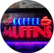 Bakery Coffee Muffins LED Light Sign - Way Up Gifts