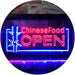 Open Restaurant Chinese Food LED Light Sign - Way Up Gifts