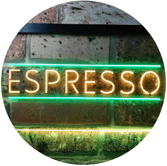 Coffee Shop Espresso LED Light Sign - Way Up Gifts