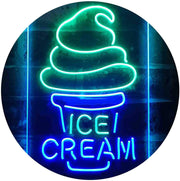 Ice Cream Cones LED Light Sign - LED Gift Works