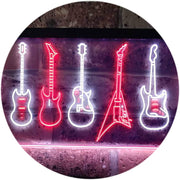 Music Guitar Set LED Light Sign - LED Gift Works