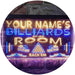 Personalized Pool Billiards Room LED Light Sign - Way Up Gifts