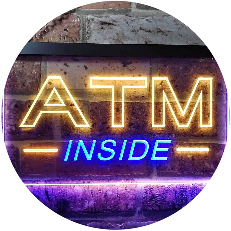 ATM Inside LED Light Sign - LED Gift Works