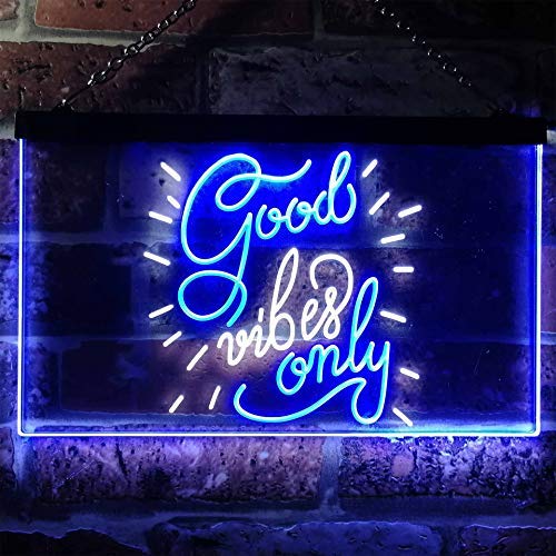 Good Vibes Only LED Light Sign - Way Up Gifts