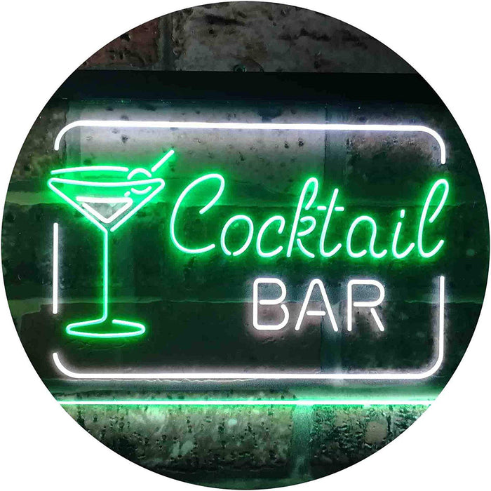 Cocktail Bar LED Light Sign - Way Up Gifts