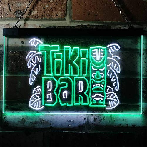 Tiki Bar LED Light Sign - LED Gift Works