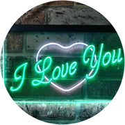 Heart I Love You LED Light Sign - LED Gift Works