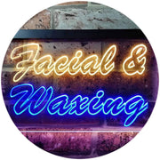 Facial Waxing LED Light Sign - LED Gift Works
