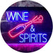 Wine and Spirits LED Light Sign - Way Up Gifts