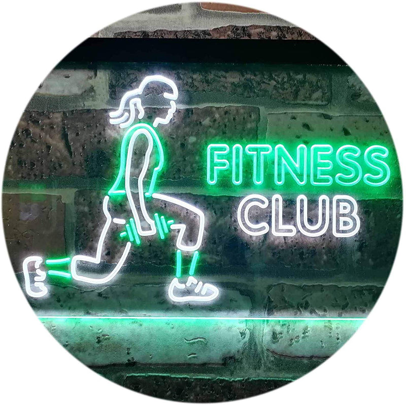 Gym Fitness Club LED Light Sign - LED Gift Works
