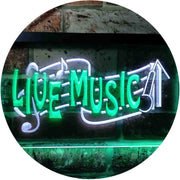 Live Music LED Light Sign - LED Gift Works