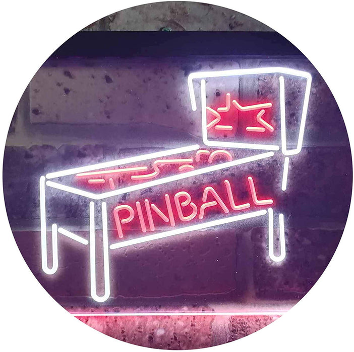 Pinball Game Room LED Light Sign - Way Up Gifts