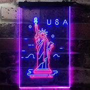 USA Statue of Liberty LED Light Sign - LED Gift Works