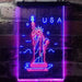 USA Statue of Liberty LED Light Sign - Way Up Gifts
