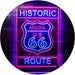 Arizona Historic Route US 66 LED Light Sign - Way Up Gifts