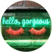 Eyelash Hello Gorgeous LED Light Sign - Way Up Gifts
