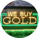 Pawn Shop We Buy Gold LED Light Sign - Way Up Gifts